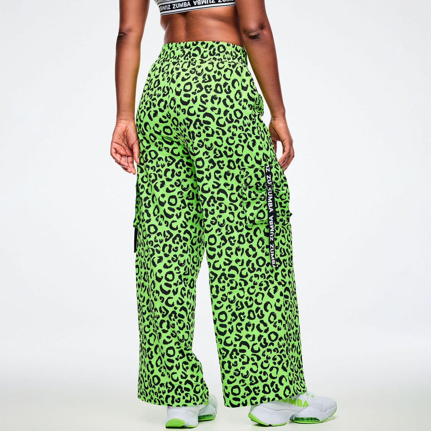 Dale-Z High Waisted Woven Cargo Pants Z1B000929