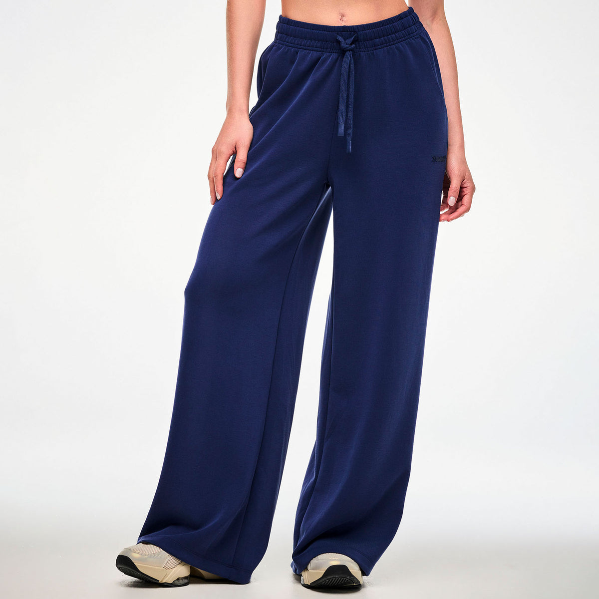 Zumba Modal High Waisted Pants - Let's Go Indigo