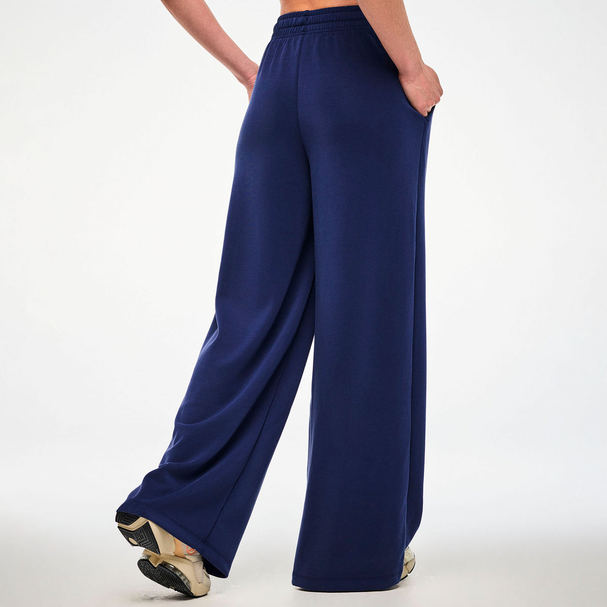 Zumba Modal High Waisted Pants - Let's Go Indigo