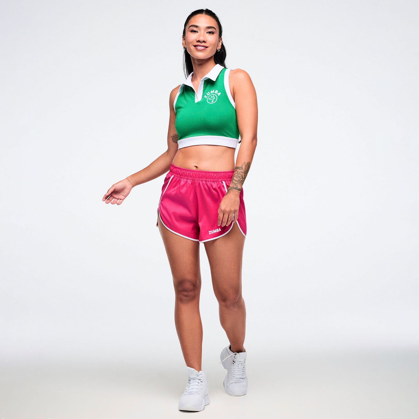 Colour Spree Running Shorts - Pink Z1B000938