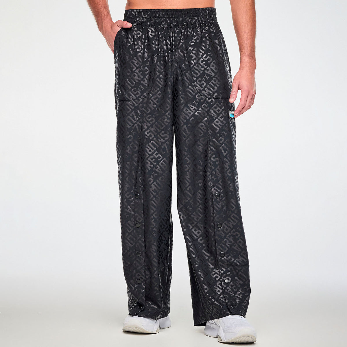 Zumba X The Smurfs Wide Leg Pants With Snaps