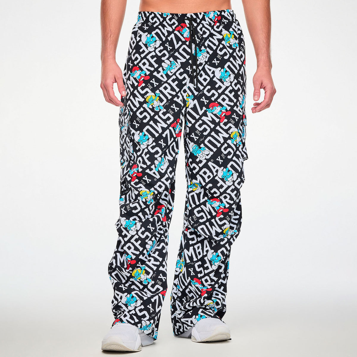 Zumba X The Smurfs Woven Oversized Cargo Pants