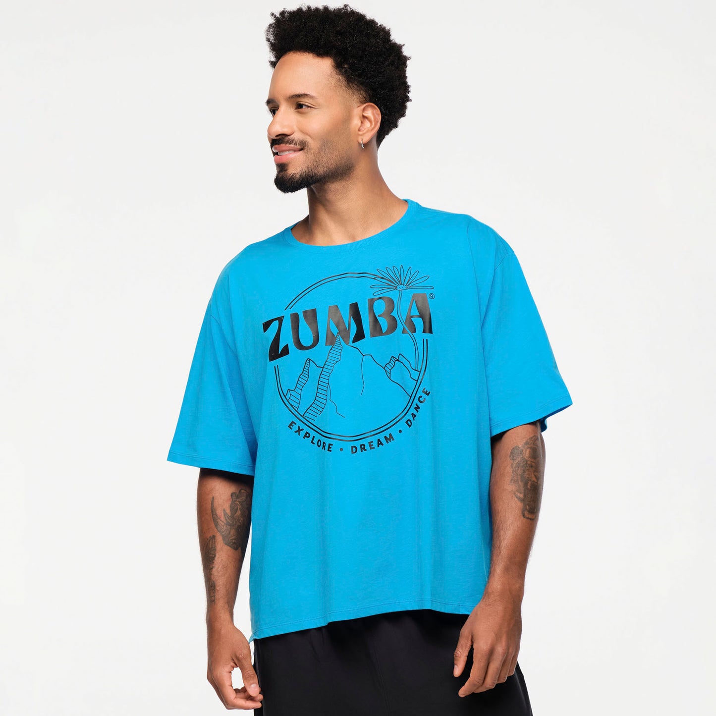 Zumba Explore Crew Neck Top - Sea Me Stuntin'