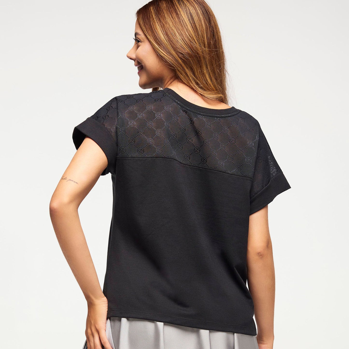 Zumba Runway Crew Neck Top