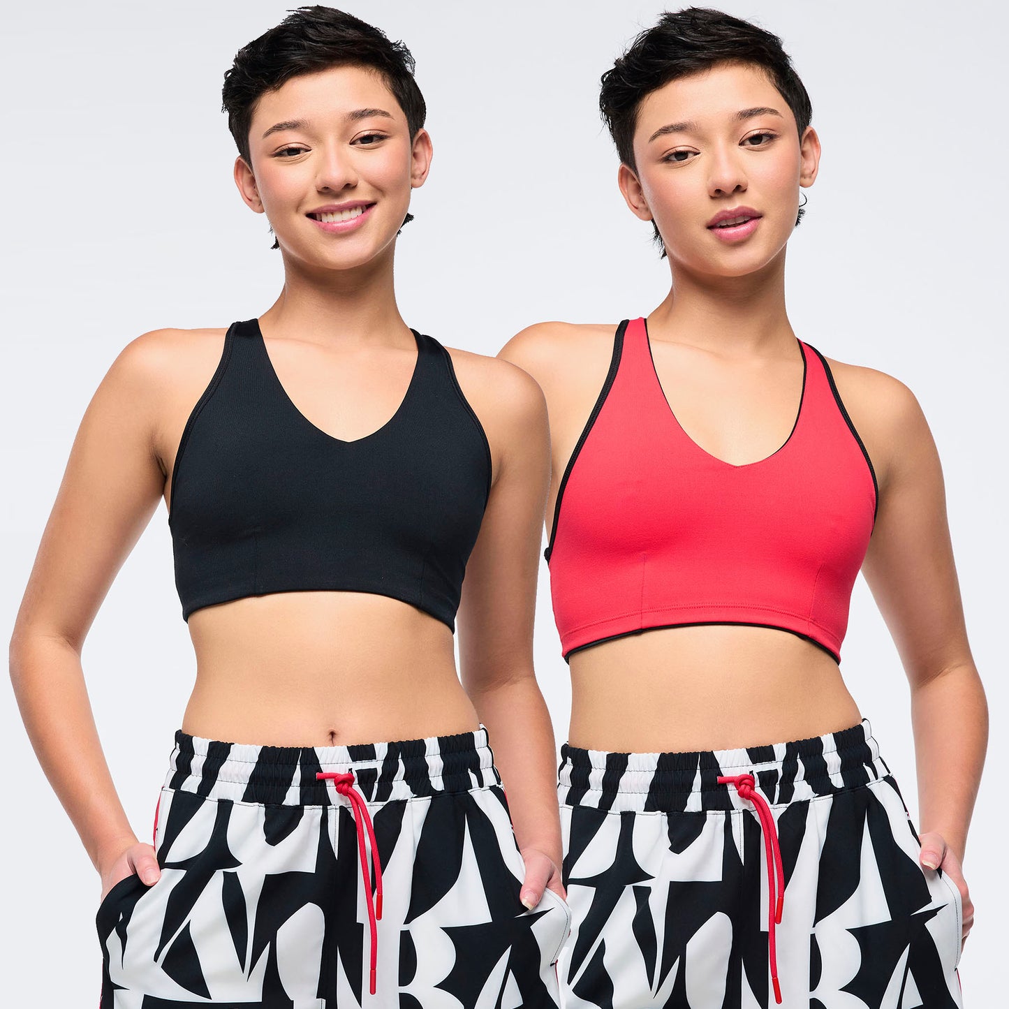 Zumba Haus Reversible Skinny V-Bra
