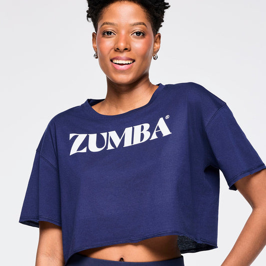 Zumba Out Loud Boxy Crop Top