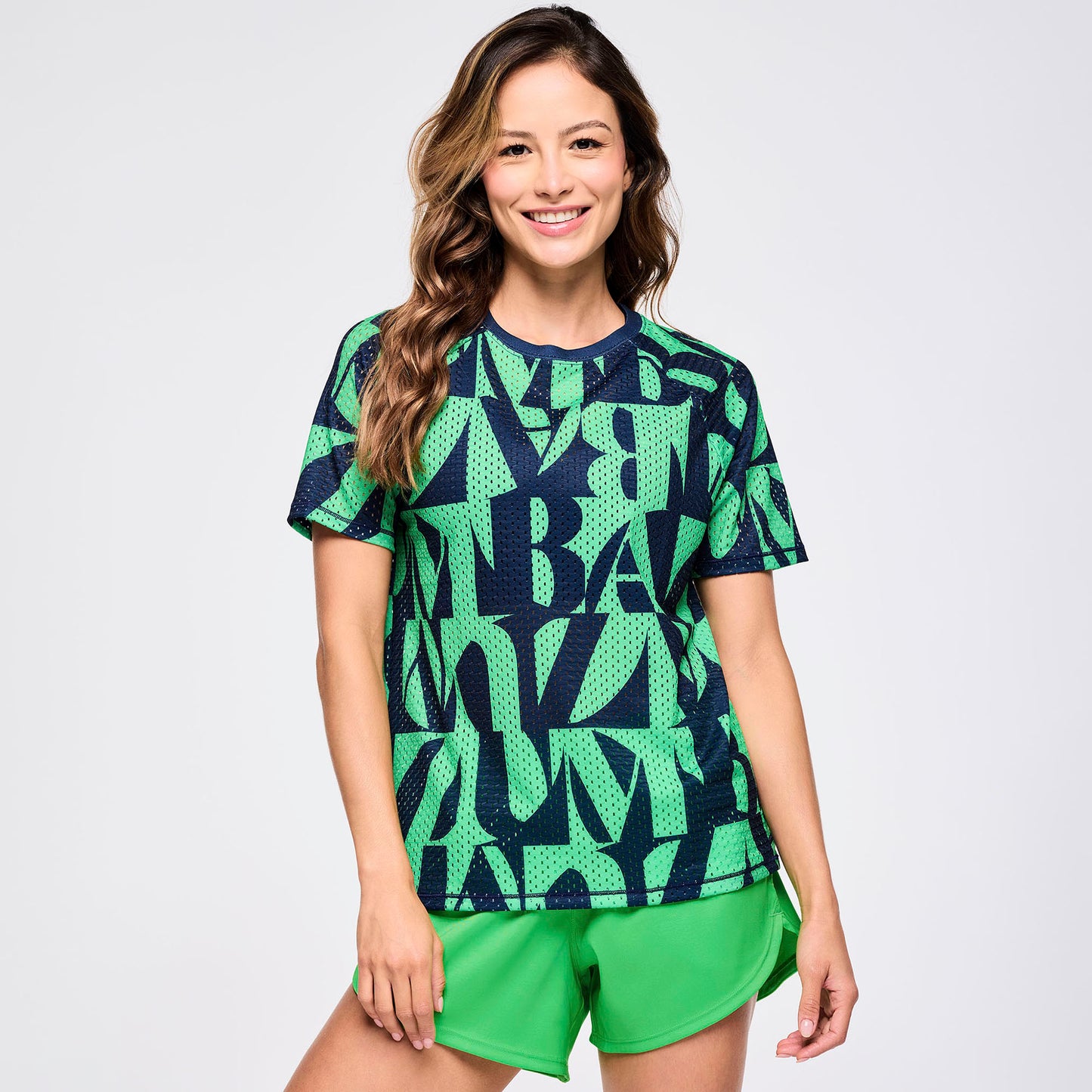 Zumba Out Loud Curved Running Shorts