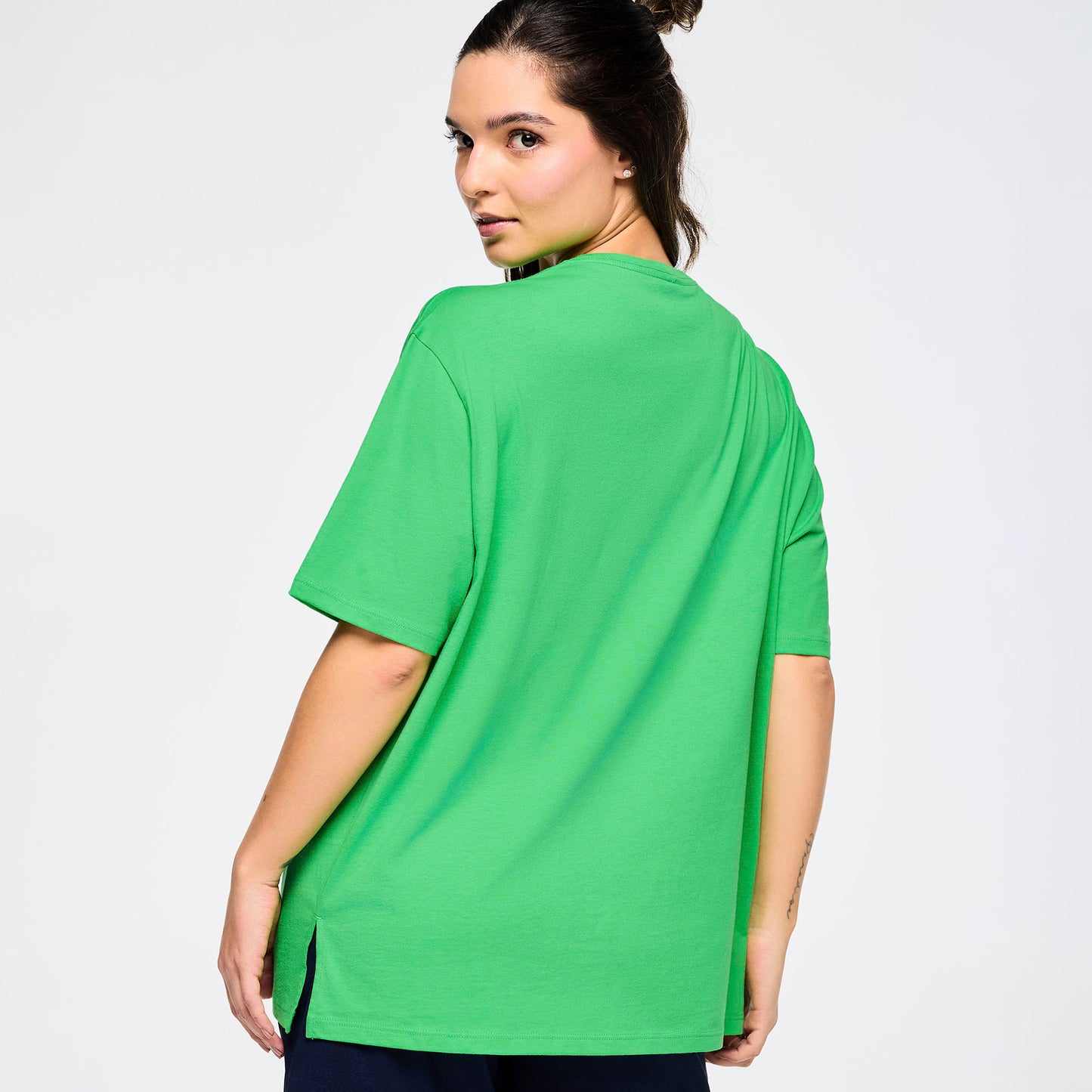 Zumba Out Loud Boxy Top With Side Slits