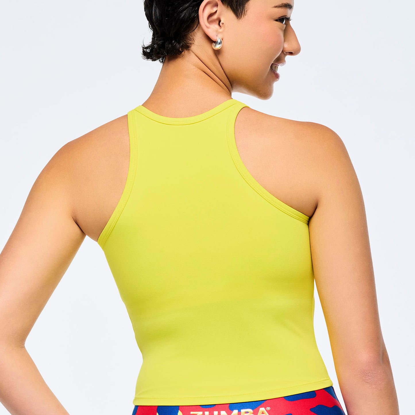 Victory Cami Tank With Shelf Bra - Lemon