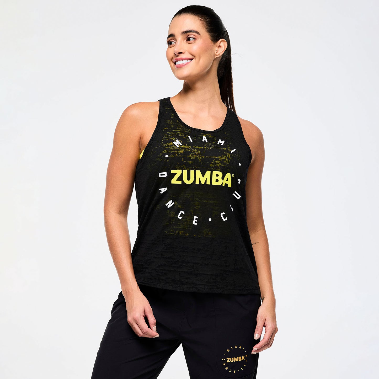 Victory High Low Tank - Black