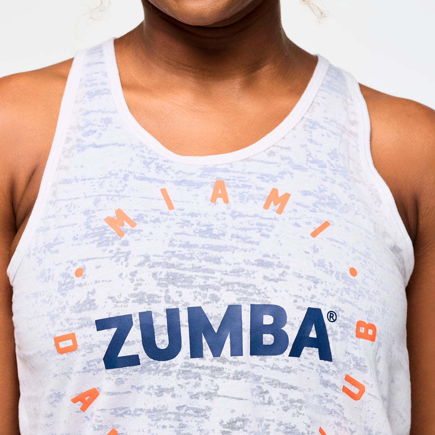 Victory High Low Tank - White