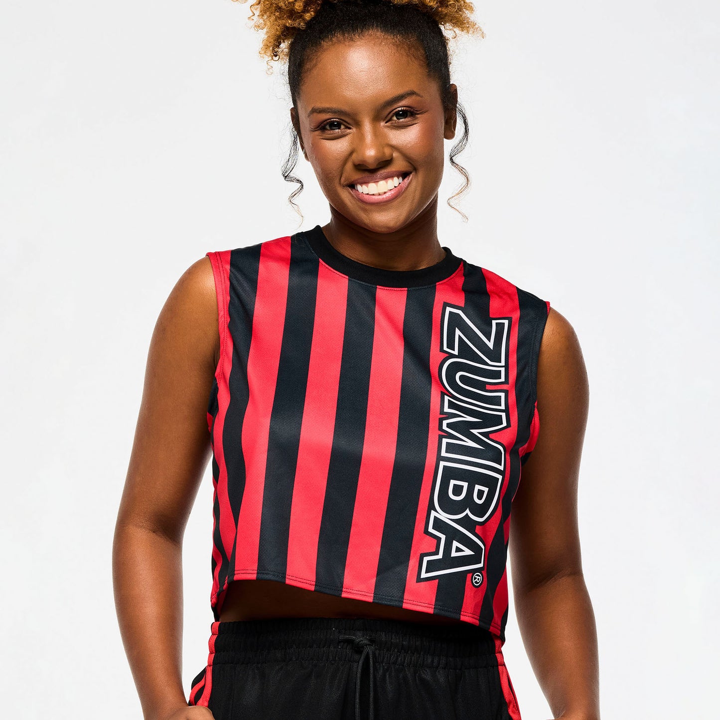Victory Crew Neck Muscle Crop Tank