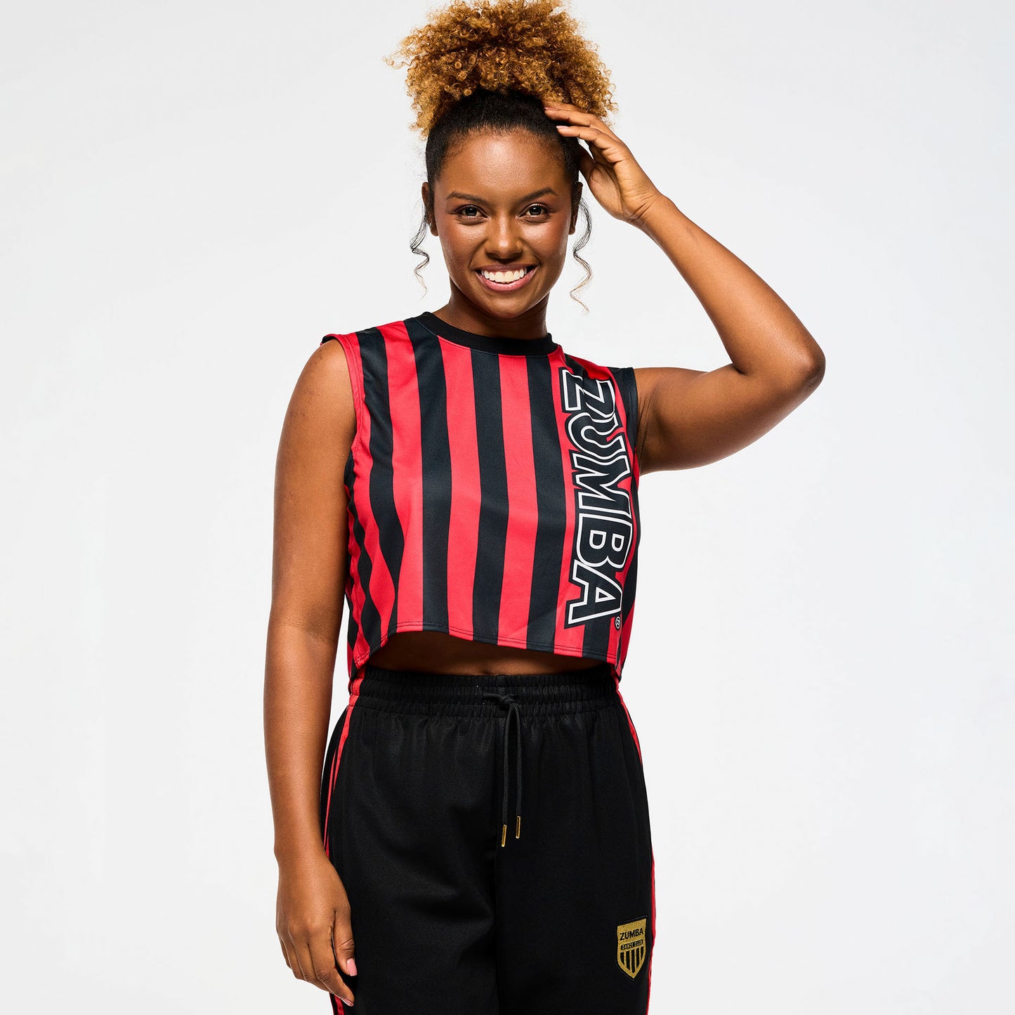 Victory Crew Neck Muscle Crop Tank