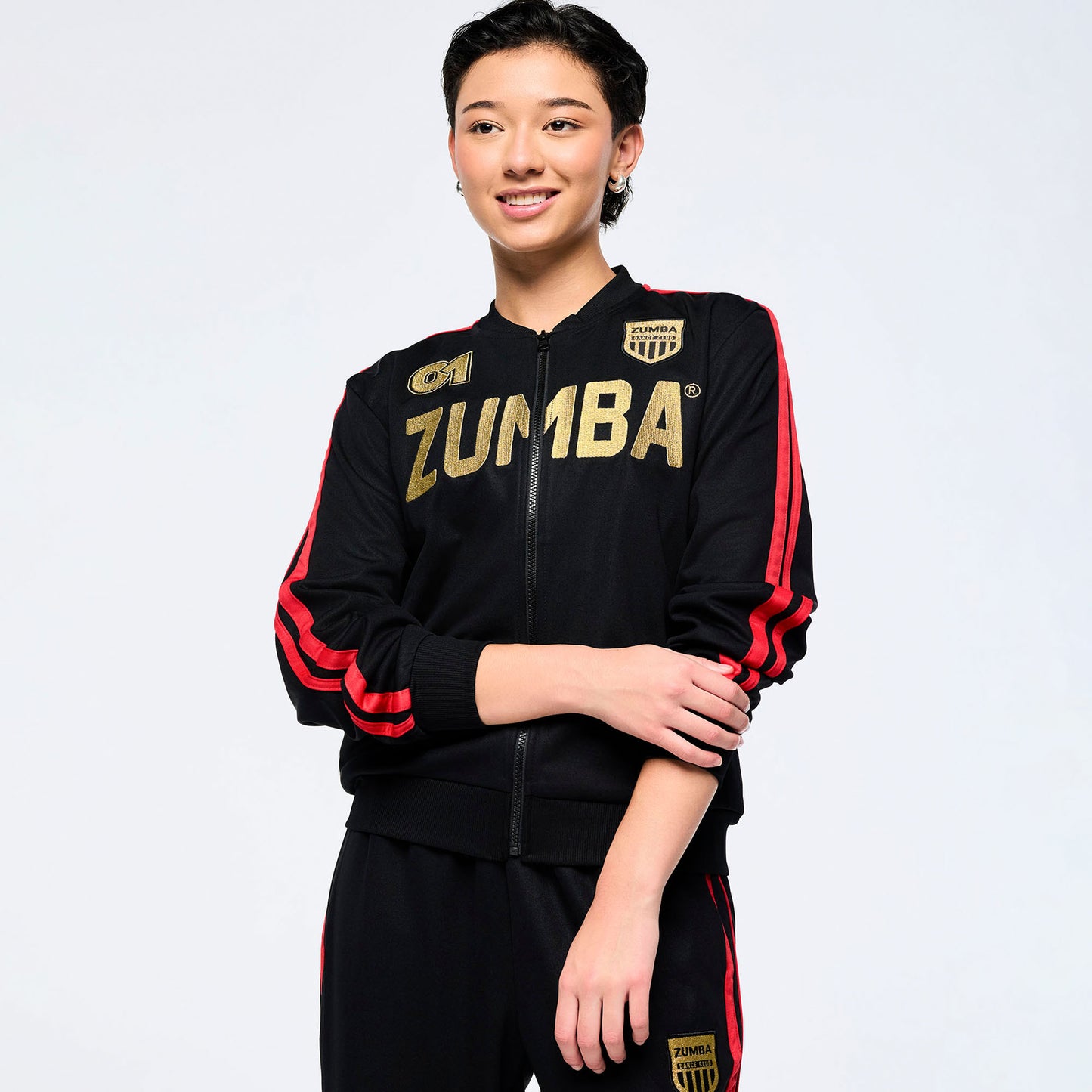 Victory Track Jacket - Black