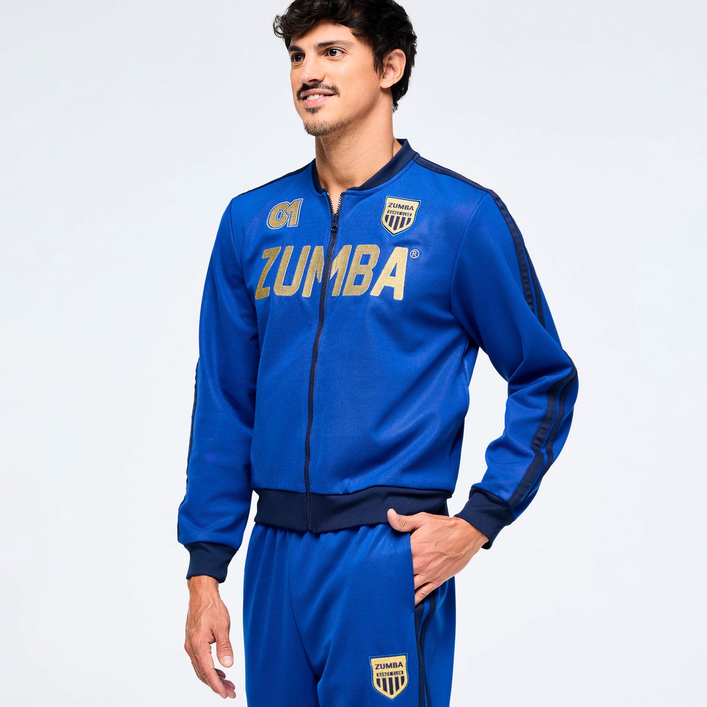 Victory Track Jacket - Blue