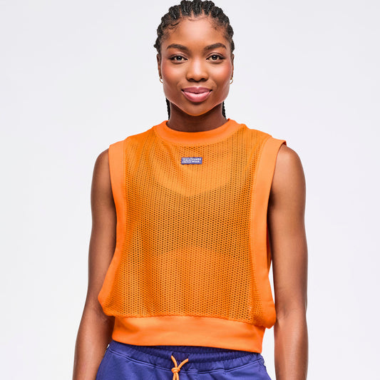Zumba Libre Mesh Tank - Orange Punch