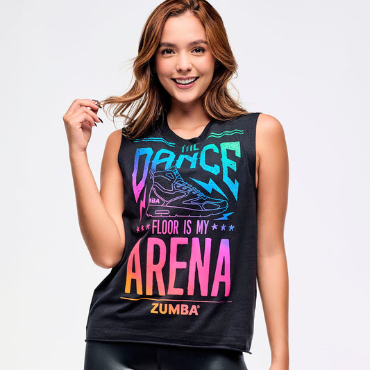 Zumba Libre Crew Neck Muscle Tank