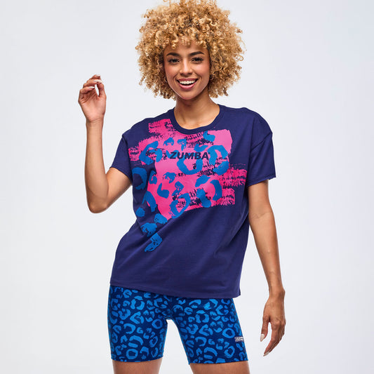 Sizzlin' High Low Crew Neck Top