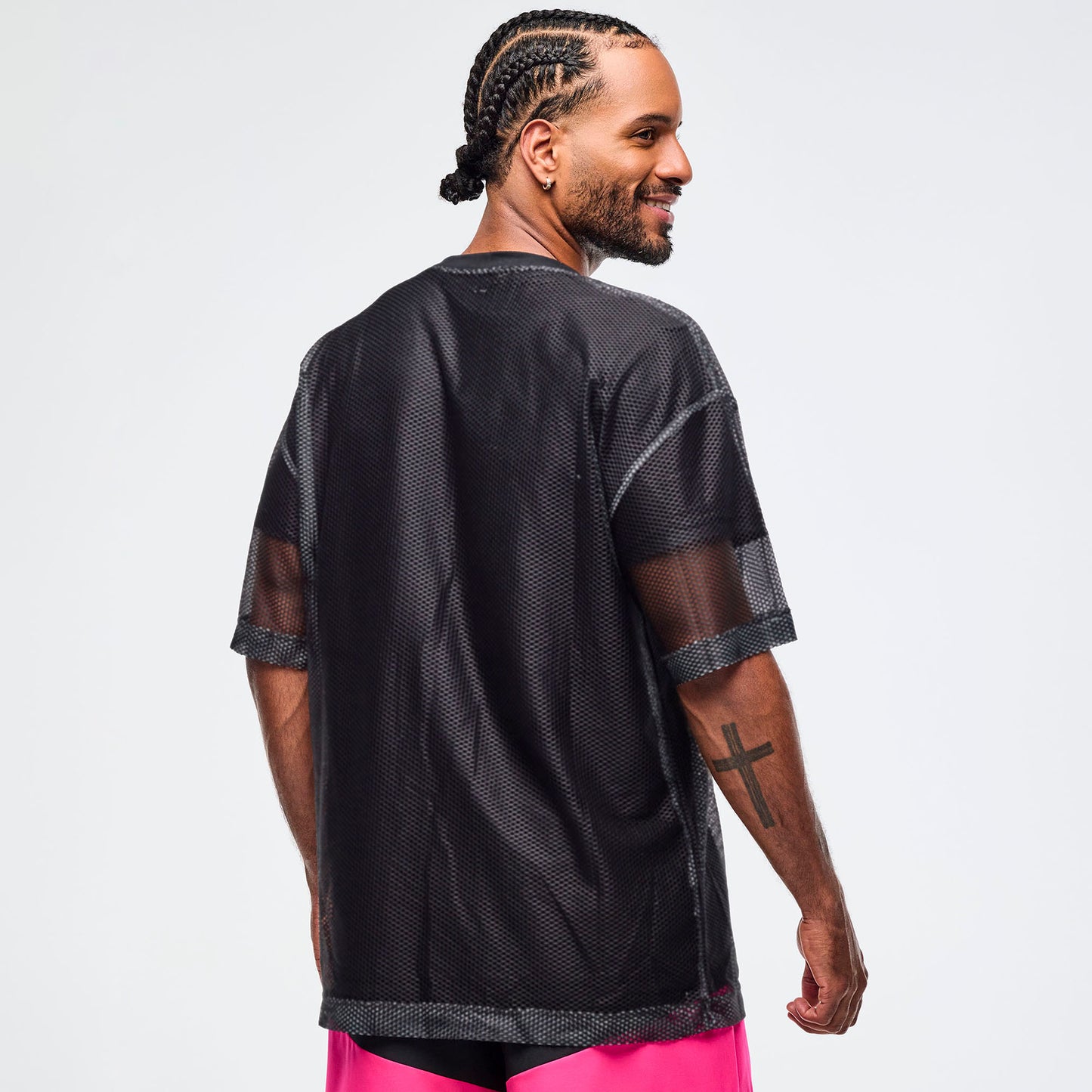 Sizzlin' Oversized Mesh Top