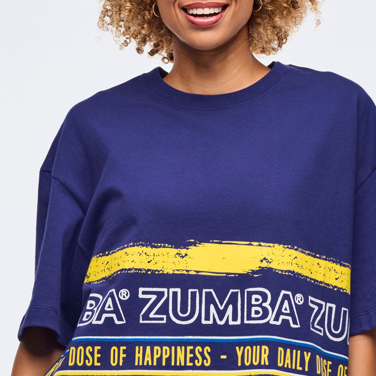 Sizzlin' Oversized Boxy Crop Top