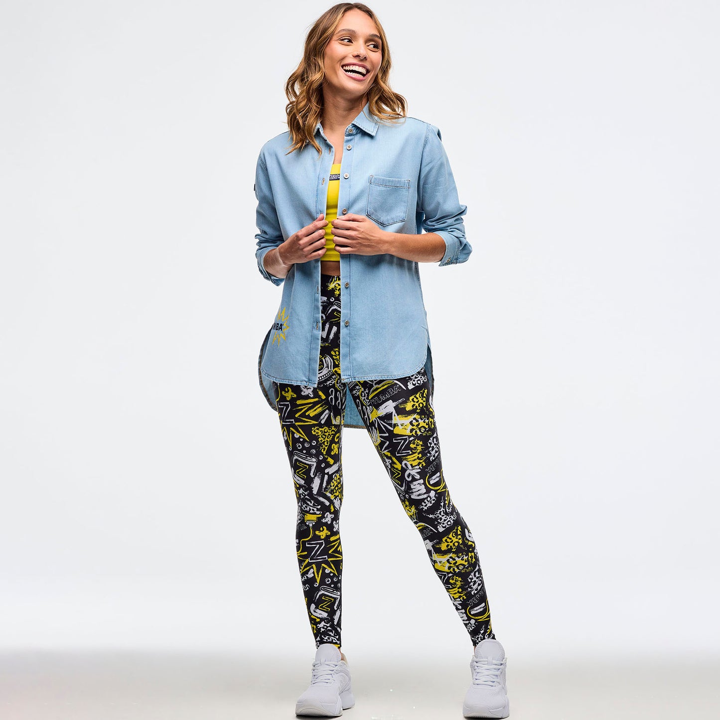 Sizzlin' Long Sleeve High Low Button Down