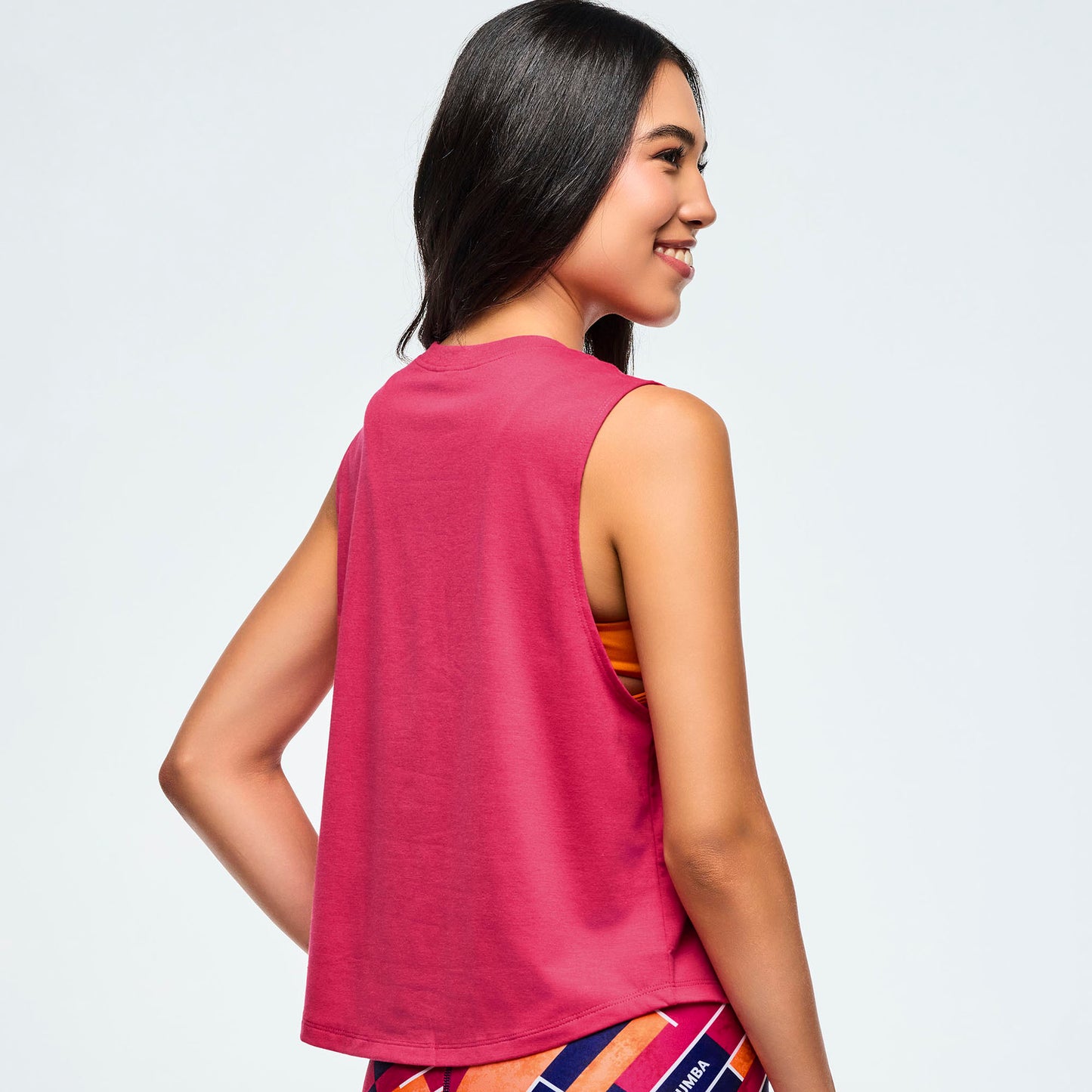 Class of 2001 Loose Muscle Tank - Deep Pink Z1T000990