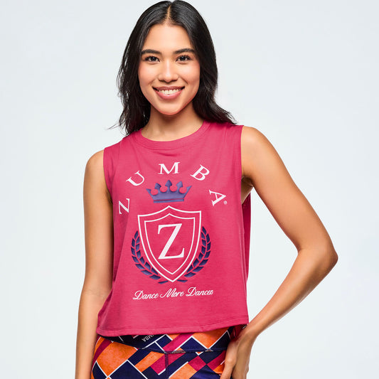 Class of 2001 Loose Muscle Tank - Deep Pink Z1T000990