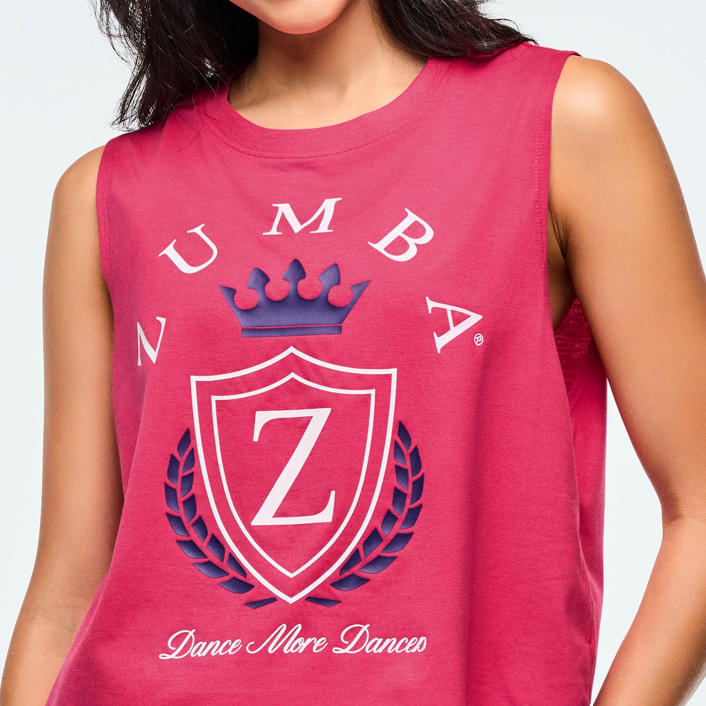 Class of 2001 Loose Muscle Tank - Deep Pink Z1T000990