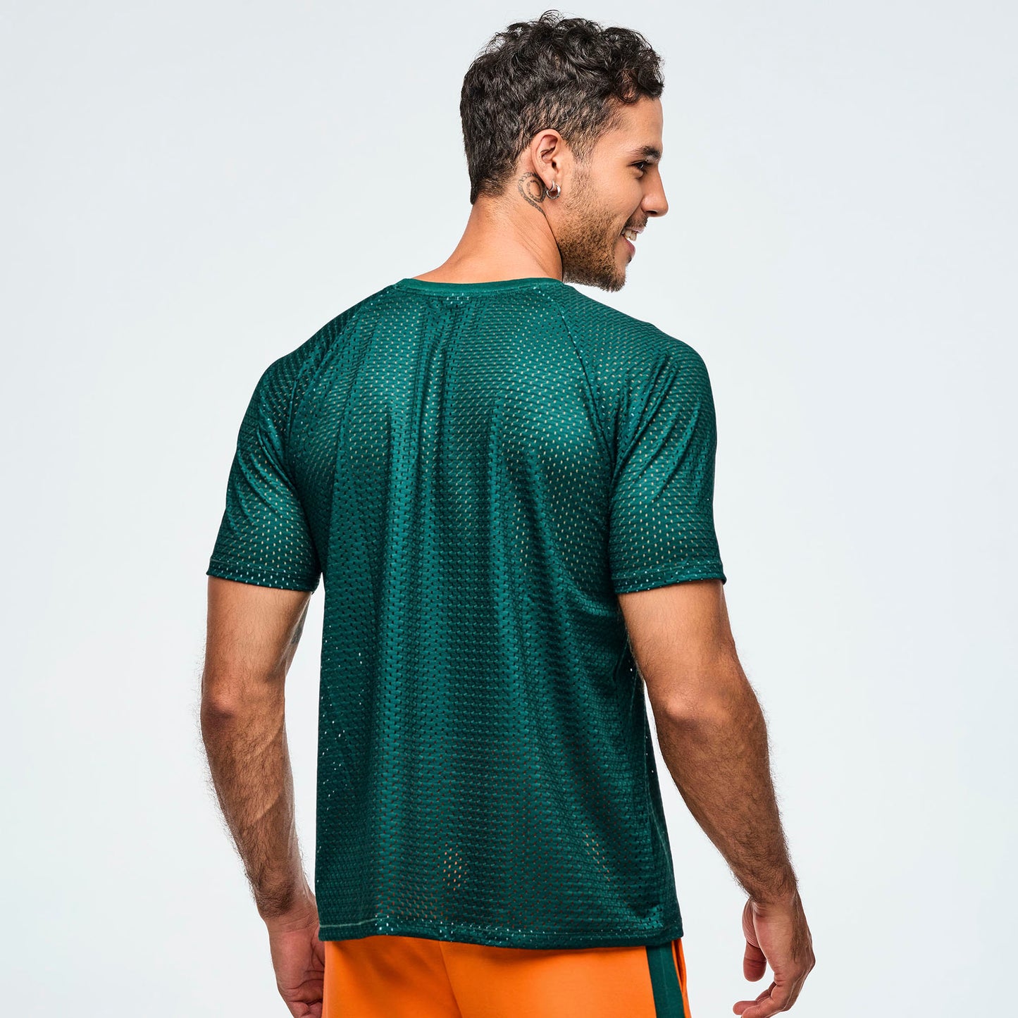 Class of 2001 Mesh Crew Neck Top Z1T000997