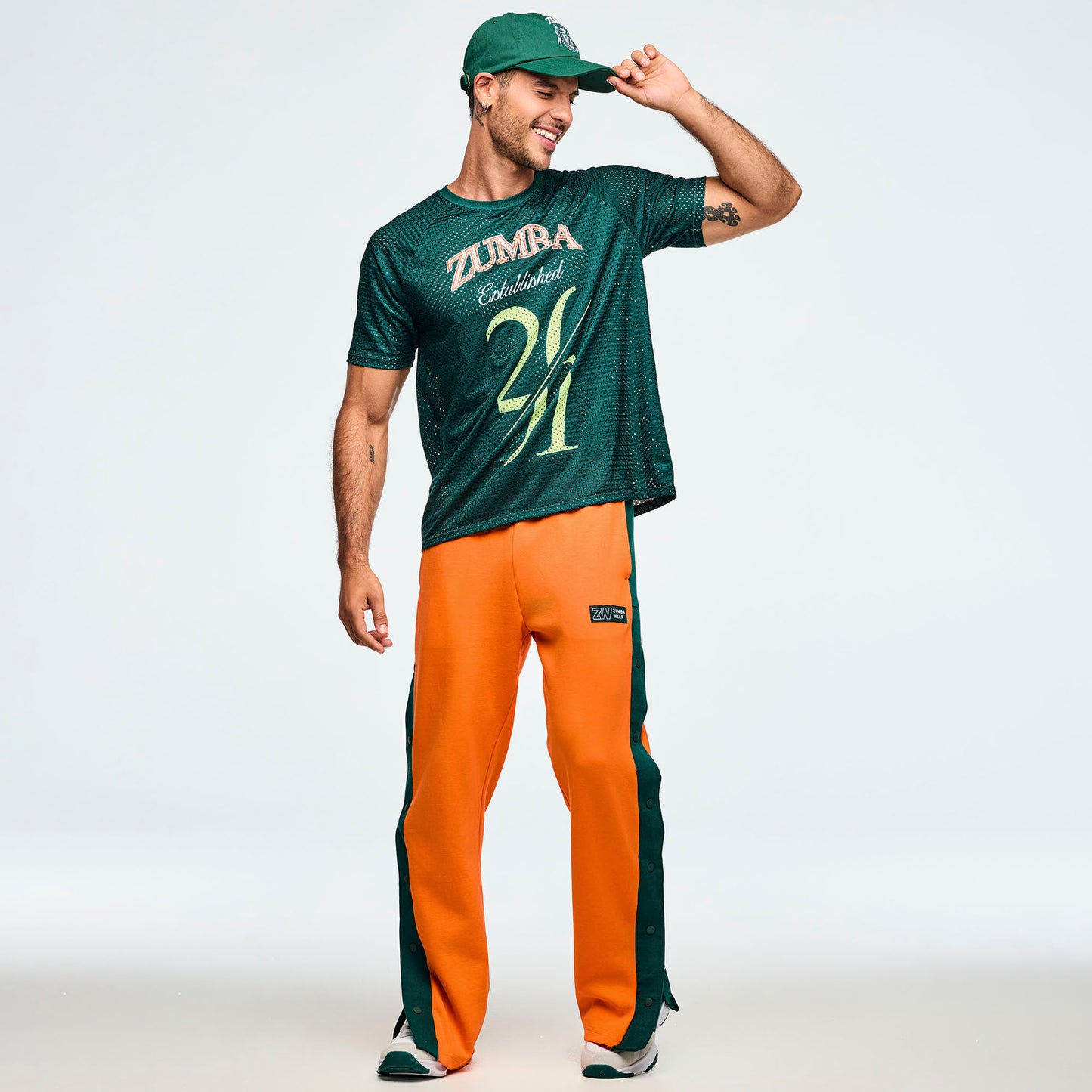 Class of 2001 Mesh Crew Neck Top Z1T000997