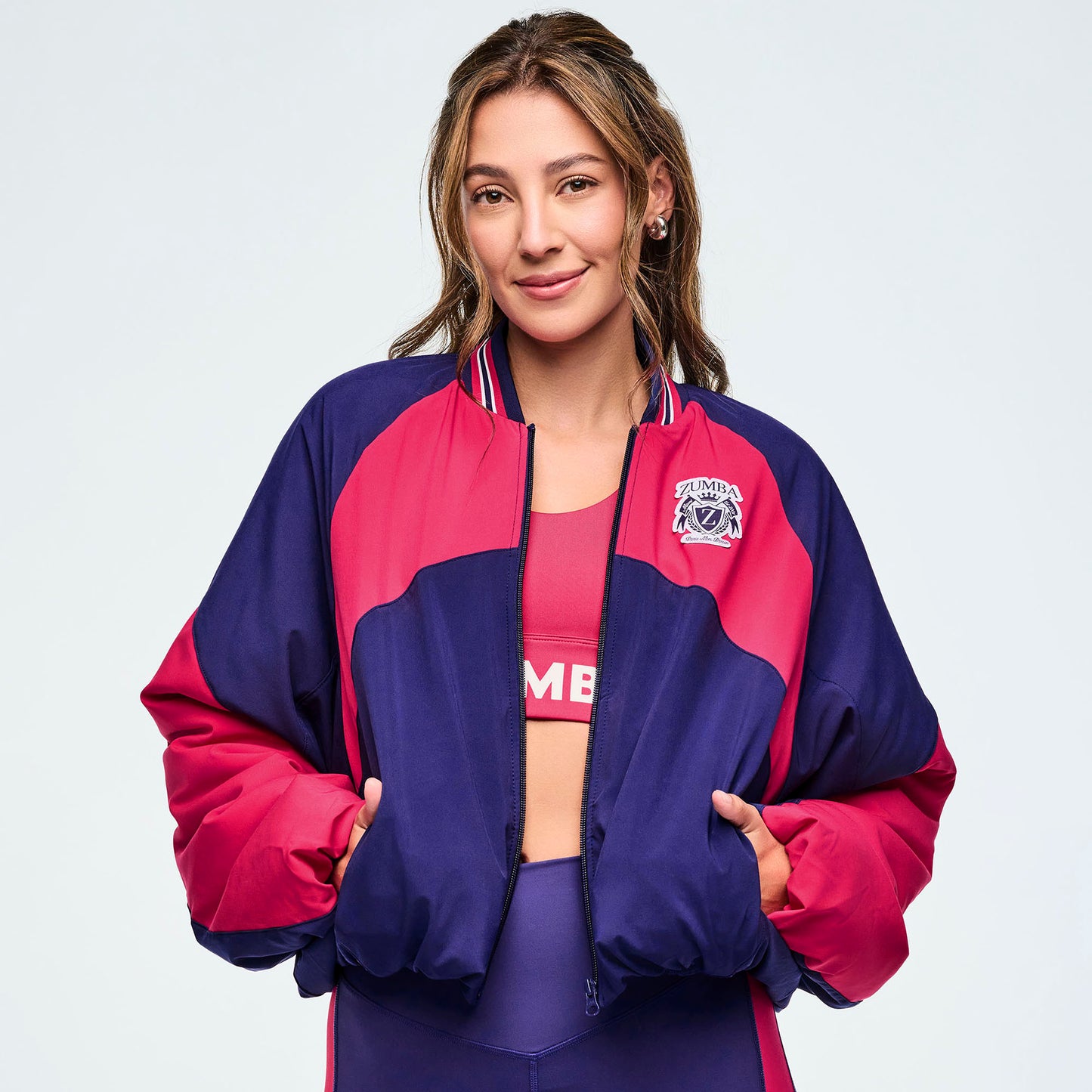 Class of 2001 Color Blocked Puffer Jacket Z1T001006