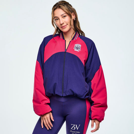 Class of 2001 Color Blocked Puffer Jacket Z1T001006