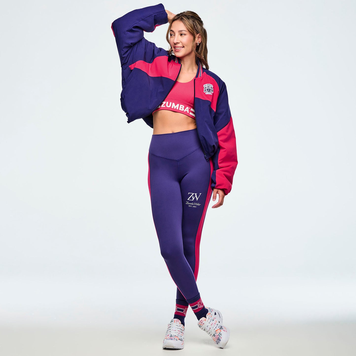 Class of 2001 Color Blocked Puffer Jacket Z1T001006