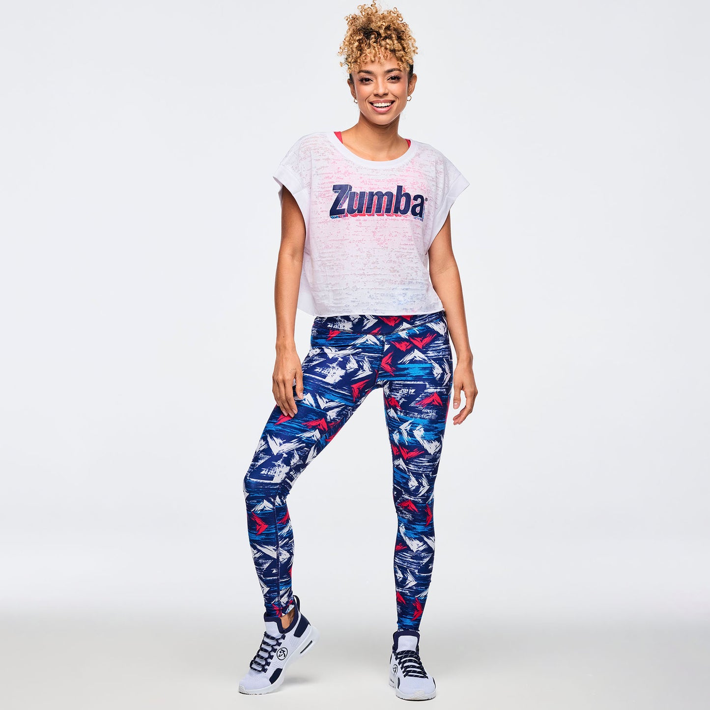 Apres Zumba Cap Sleeve Open Back Slouchy Top