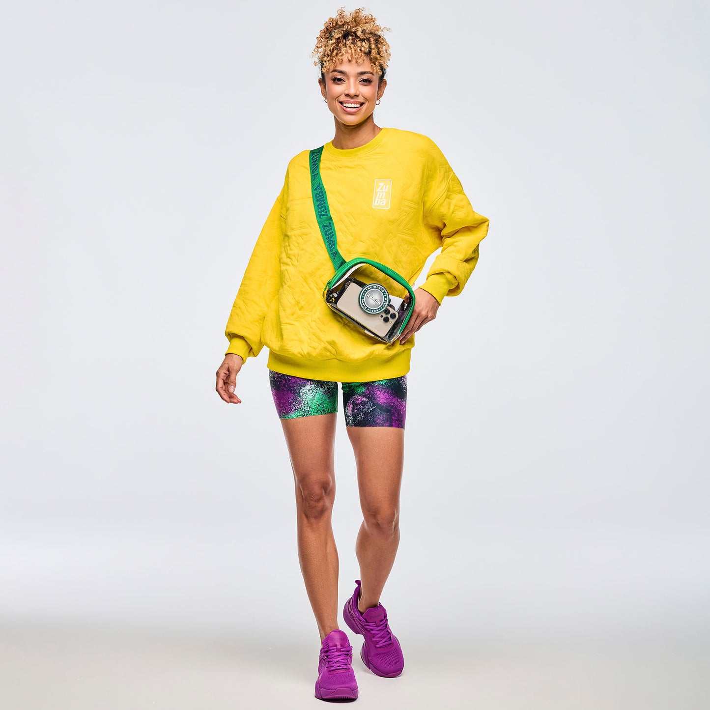 Apres Zumba Oversized Pullover Sweatshirt