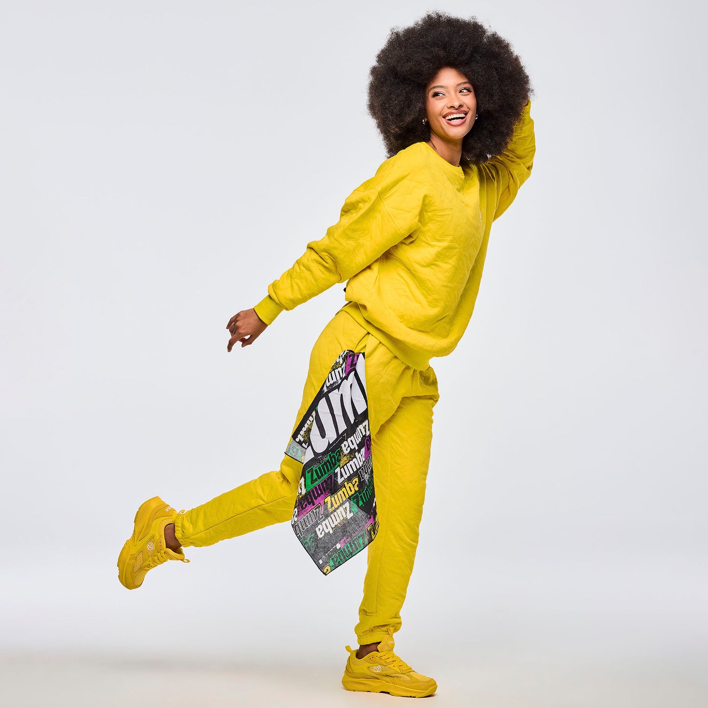 Apres Zumba Oversized Pullover Sweatshirt