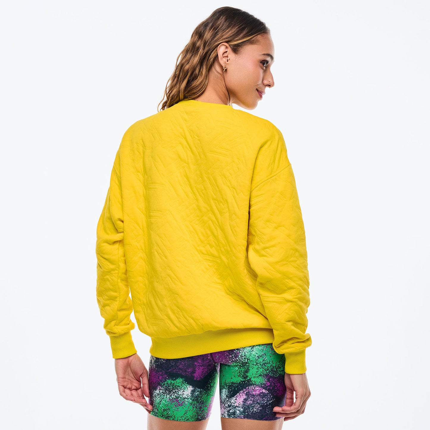 Apres Zumba Oversized Pullover Sweatshirt