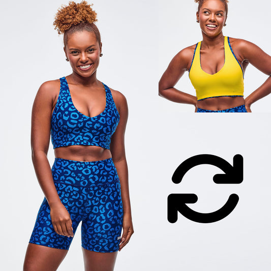 Sizzlin' Reversible Racerback V-Bra
