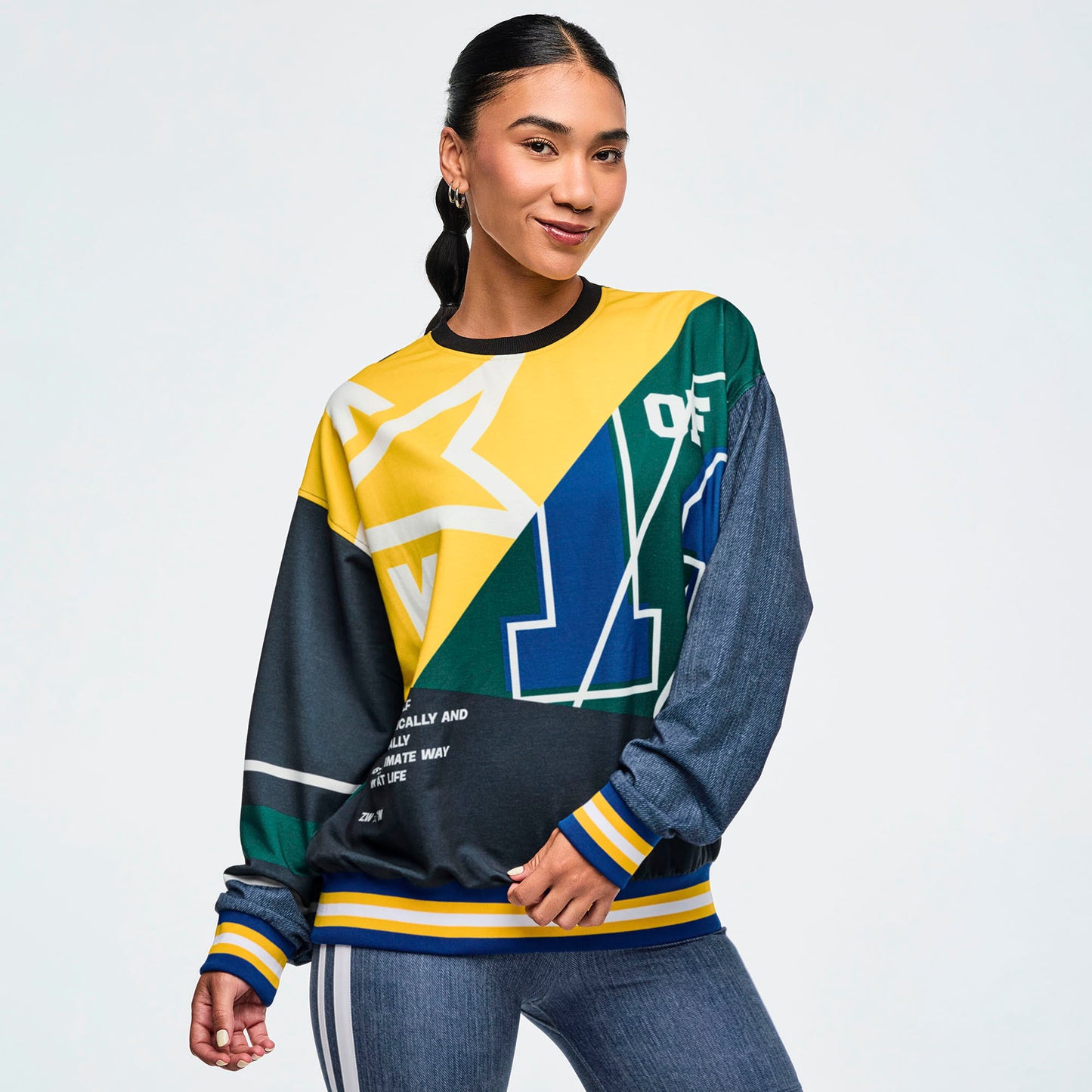 ZW Oversized Pullover Sweatshirt Z1T001046