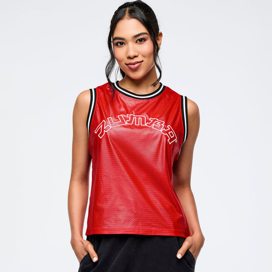 Eastern Flavor Loose Mesh Tank Z1T001054