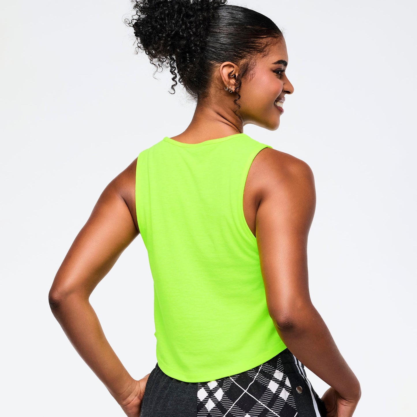 Eastern Flavor Round Hem Muscle Tank Z1T001055