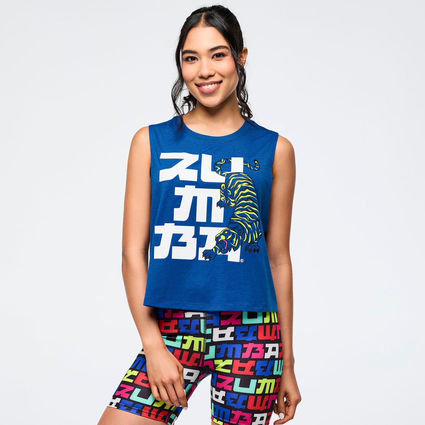 Eastern Flavor Loose Muscle Tank Z1T001056