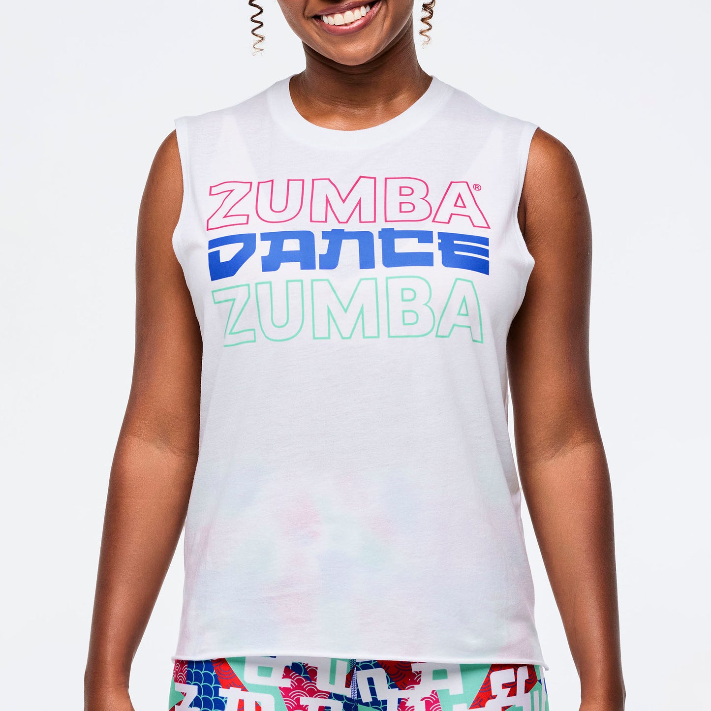 Eastern Flavor Crew Neck Muscle Tank Z1T001059