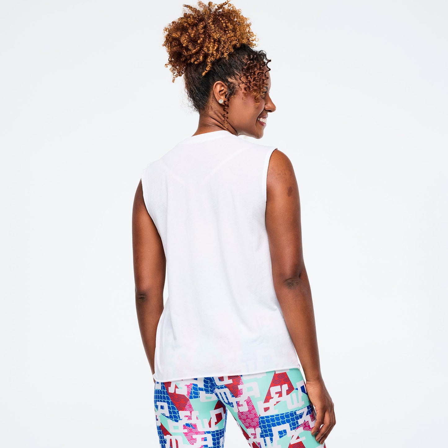 Eastern Flavor Crew Neck Muscle Tank Z1T001059