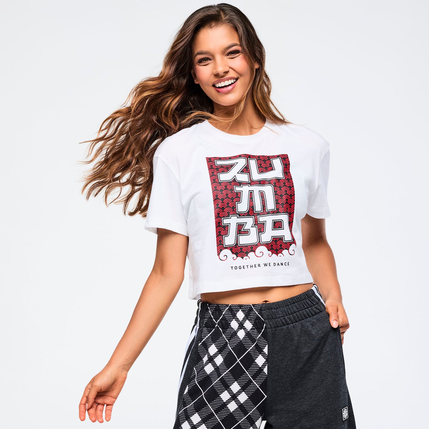 Eastern Flavor Crew Neck Crop Top Z1T001061