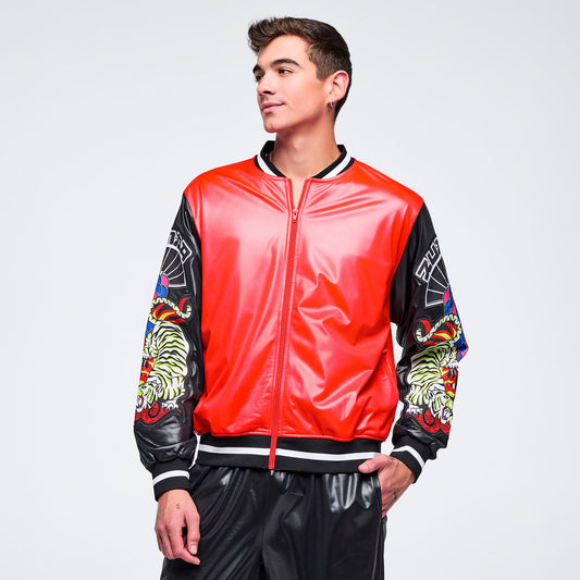 Eastern Flavor Bomber Jacket Z1T001070