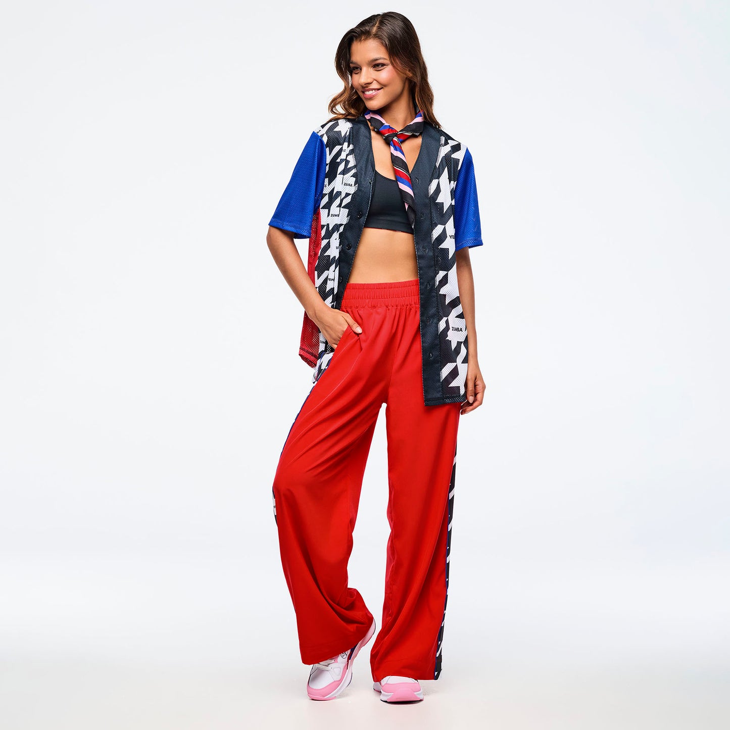 Zumba Amour Baseball Button-Up Jersey Z1T001078