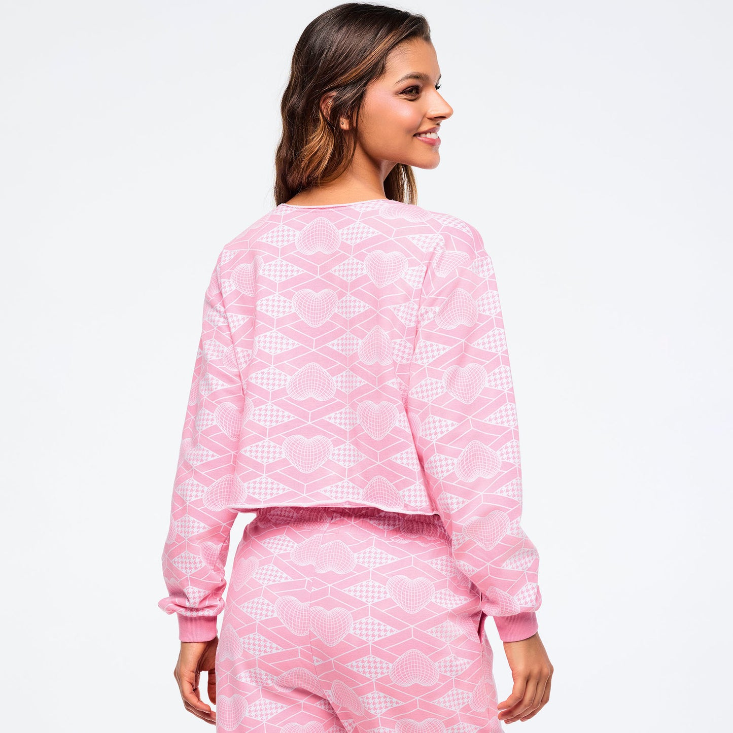 Zumba Amour Cropped Sweatshirt Z1T001080