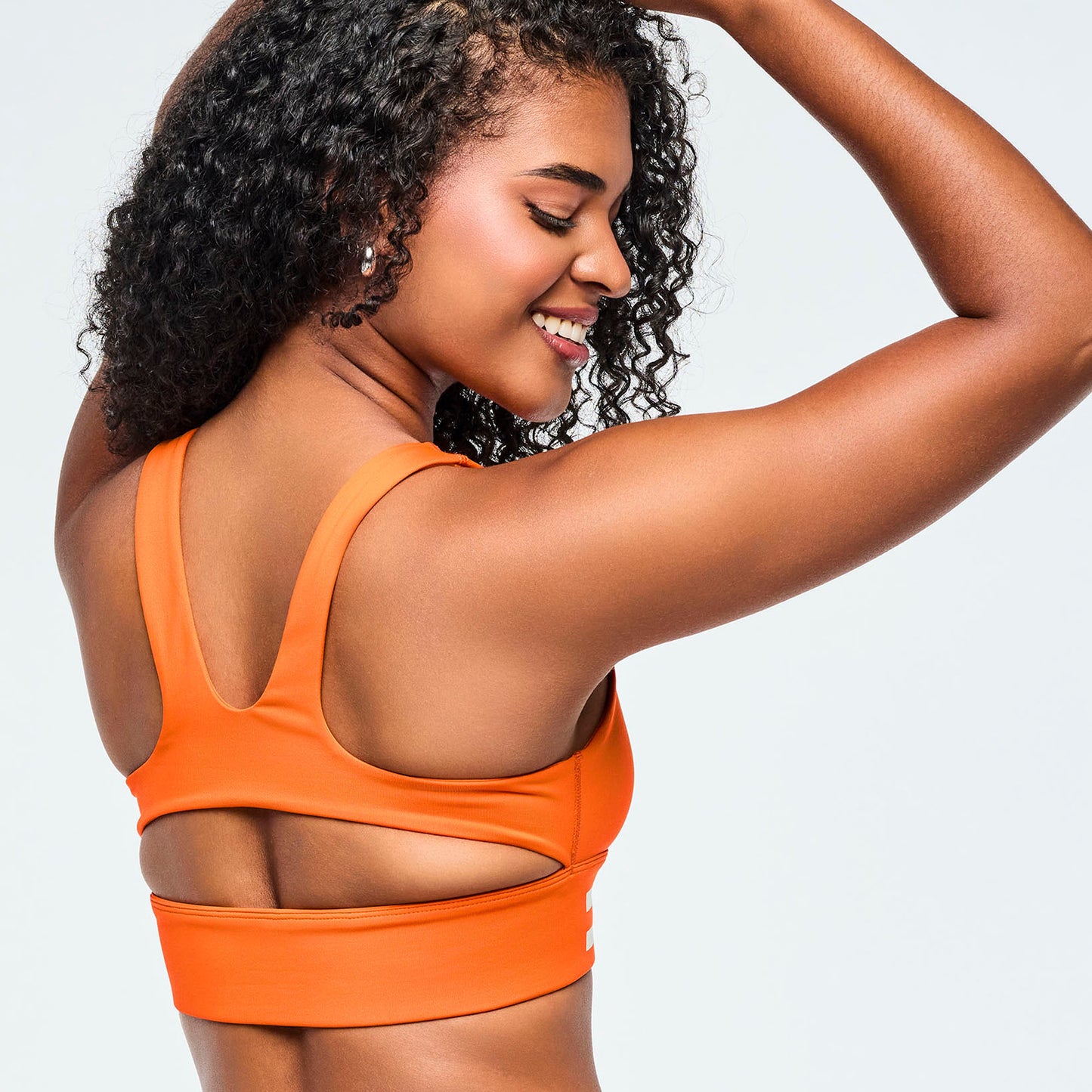Class of 2001 Racerback Scoop Neck Bra - Orange Punch Z1T001083