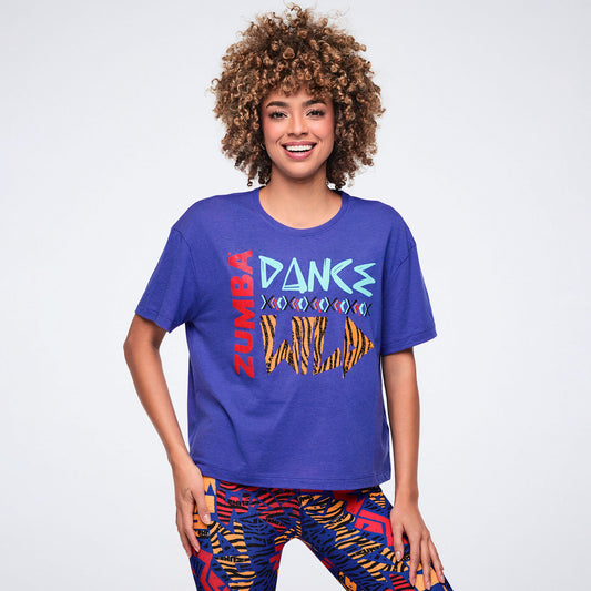 Wildbeat Crew Neck Short Sleeve Top Z1T001120